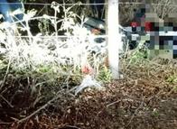 Aparatoso choque dejó a un hombre muerto y a otro luchando por su vida