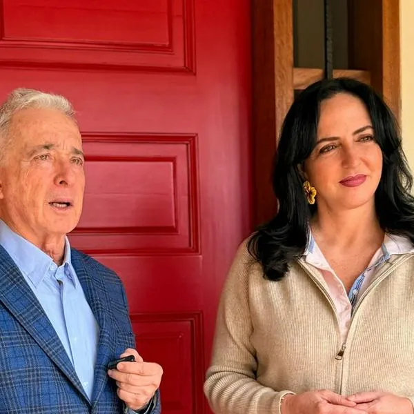 Álvaro Uribe y María Fernanda Cabal