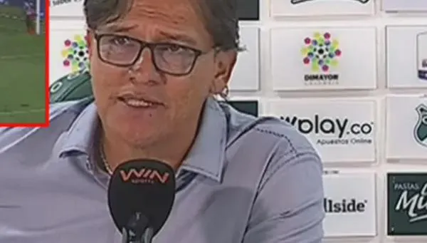 DT de Alianza no ocultó su molestia por los 3 goles de cabeza que le marcó el Deportivo Cali; esto dijo en rueda de prensa