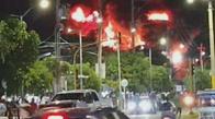 Incendio arrasó con reconocido almacén en plena celebración de las fiestas patronales de La Paz
