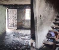 Hombre habría provocado incendio en casa de su expareja: sus 2 hijos, heridos