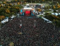 ¡Cuenta regresiva para Rock al Parque 30 años! Inició el montaje del escenario en el Simón Bolívar 