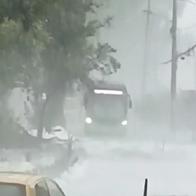 Granizada en Bogotá