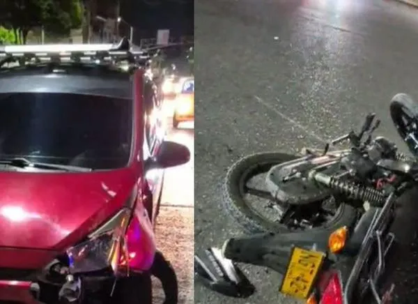 Brutal accidente dejó graves a dos personas en Ibagué
