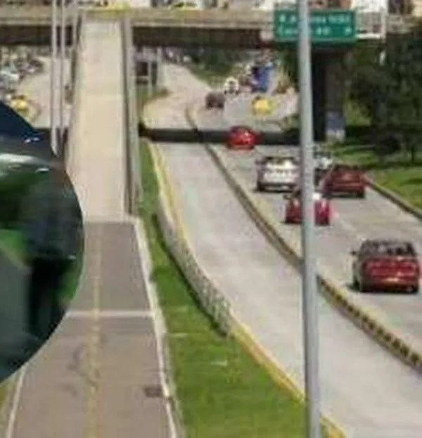 En video quedó registrado nuevo intento de robo a ciclista en la ciclorruta de la 26