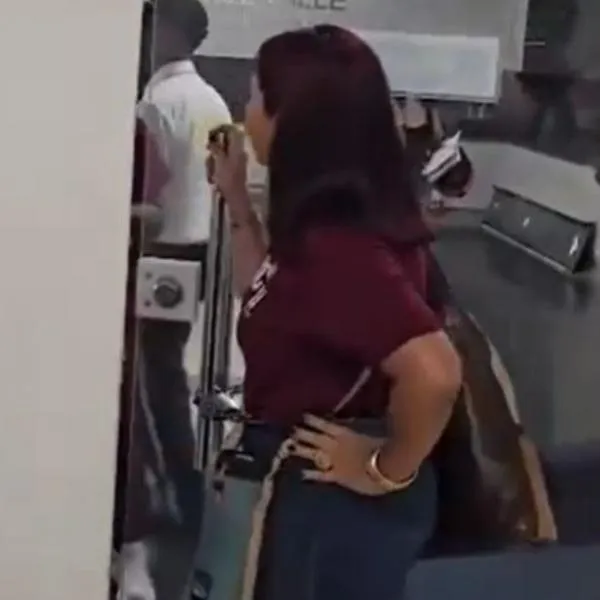 Periodista que se encadenó a hospital en Cali contó dura situación de su esposo