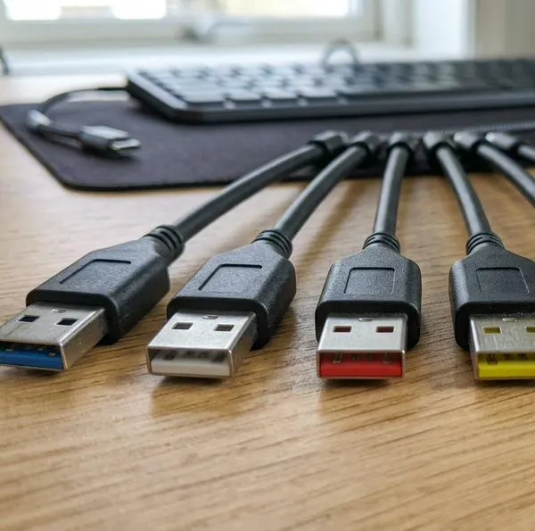 Qué significan los colores de los puertos USB y para qué sirve cada uno en PC