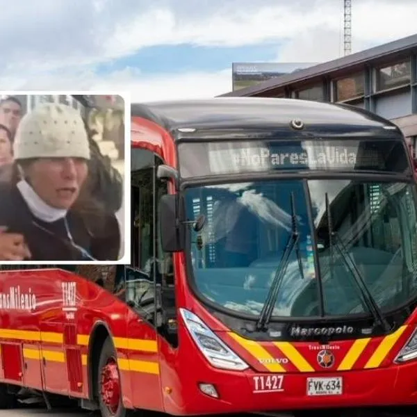 Ataque en Transmilenio de mujer a guardas del personal de anticolados en octubre
