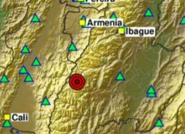 ¡Se sintió en Ibagué! Sismo sacudió al Tolima este martes