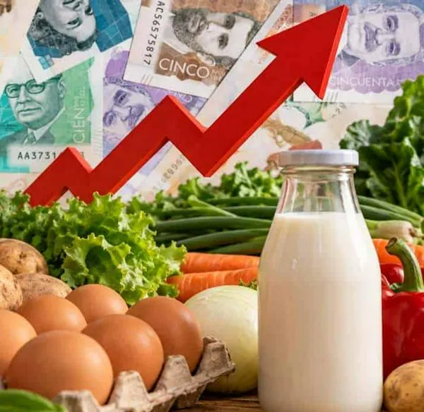 Golpe para el bolsillo de los colombianos: el precio de los alimentos sube