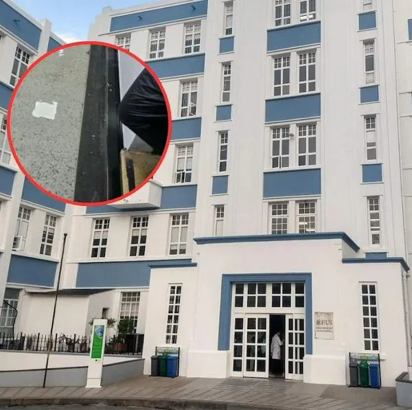 El Hospital La Samaritana de Bogotá se inundó por las lluvias