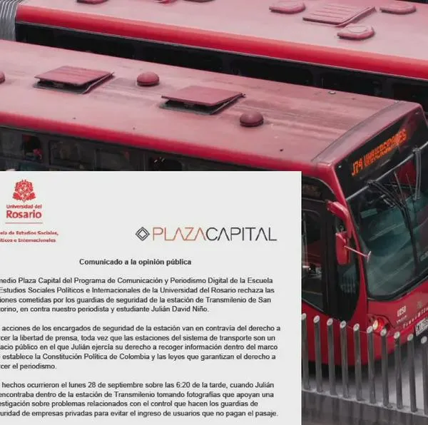 Polémica por estudiante de periodismo que habría sido retenido en Transnilenio: empresa respondió