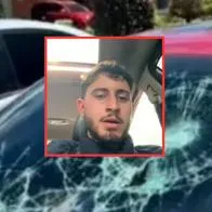 Fuerte pelea en parqueadero de Cajicá quedó grabada joven escapó en su carro
