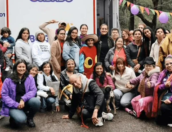 Mujeres rurales de Sumapaz aportarán sus propuestas para el nuevo ciclo del Bus del Cuidado 