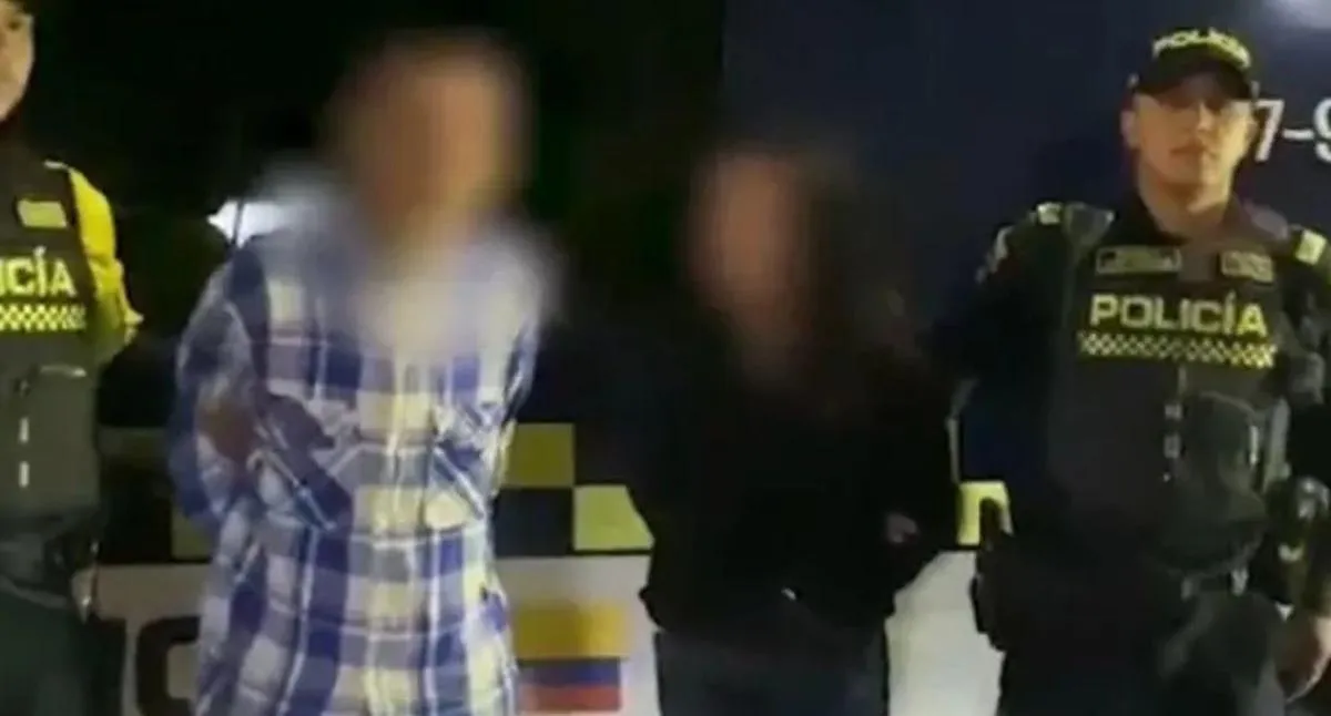 La Policía de Bogotá capturó en flagrancia a una pareja de vendedores informales tras agredir a una guarda de seguridad en la estación Calle 100.