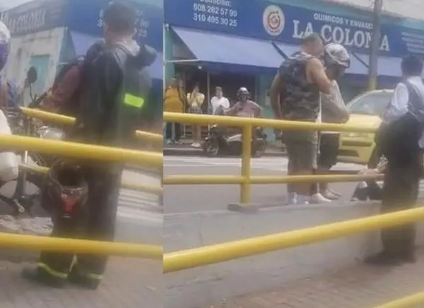 Un adulto mayor fue violentamente atropellado en el centro de Ibagué