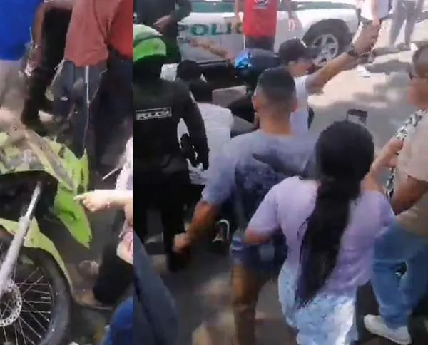 Dos policías resultaron heridos tras ataque con explosivos contra una patrulla en Popayán