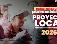Ciudadanía de Bogotá ya puede priorizar iniciativas de Proyecta Local 2026 hasta el 24 de octubre en Rafael Uribe Uribe 