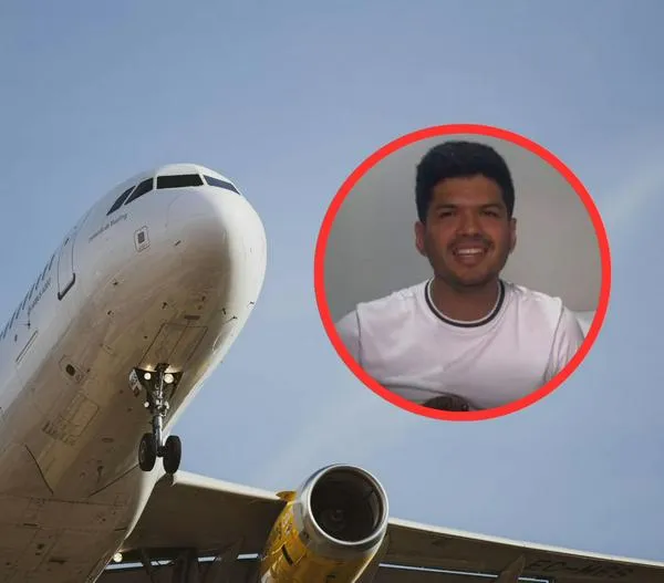 Pasajero quiso abrir puerta de emergencia en vuelo Bogotá-Frankfurt desapareció