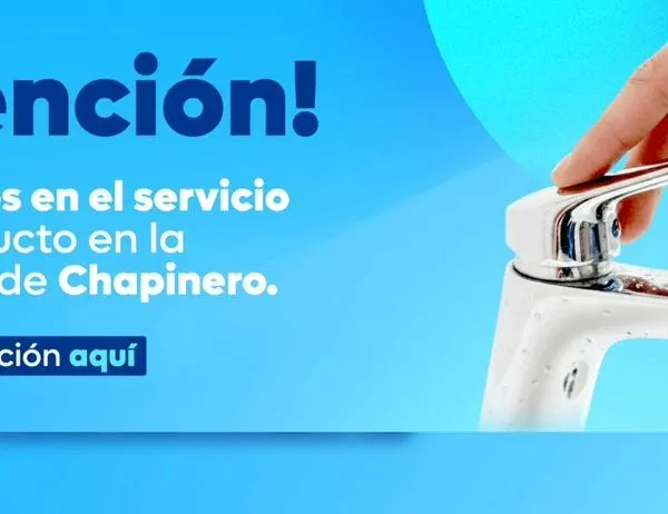 Cortes de agua en Chapinero por daño imprevisto en tubería matriz ¡Acueducto atiende el caso! 