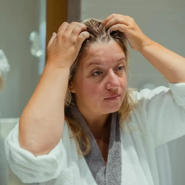 Hair health, self-examination, aging concerns.