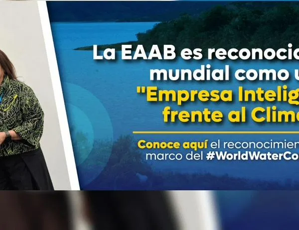 Acueducto de Bogotá es reconocida a nivel mundial como una 'Empresa Inteligente frente al Clima' 