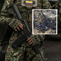 Imágenes de atentado con taxi bomba en Cauca al Ejército y quién lo habría hecho