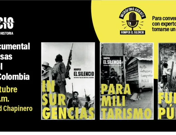 Asiste a la proyección del documental 'Romper el Silencio' en el CEFE Chapinero de Bogotá: 14 de octubre 