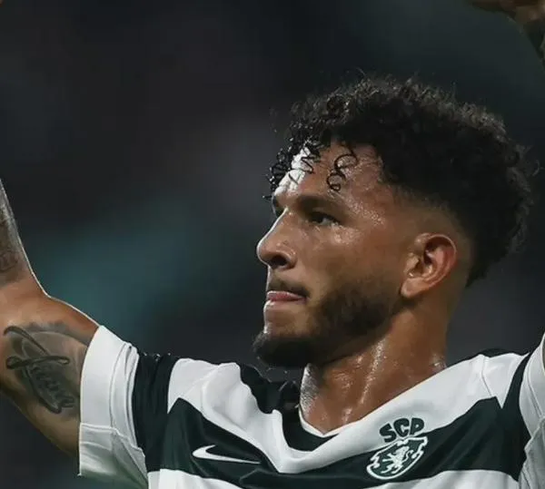 Luis Javier Suárez sigue de racha con Sporting Lisboa; vea su gol contra SC Braga