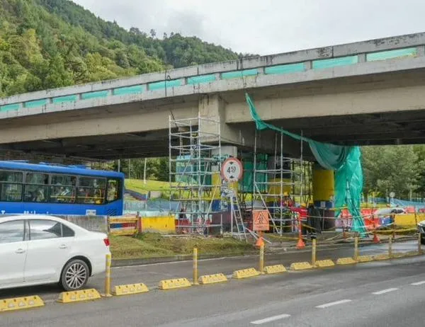 Este fin de semana se desmonta el puente de la carrera Séptima con calle 100 en Bogotá 