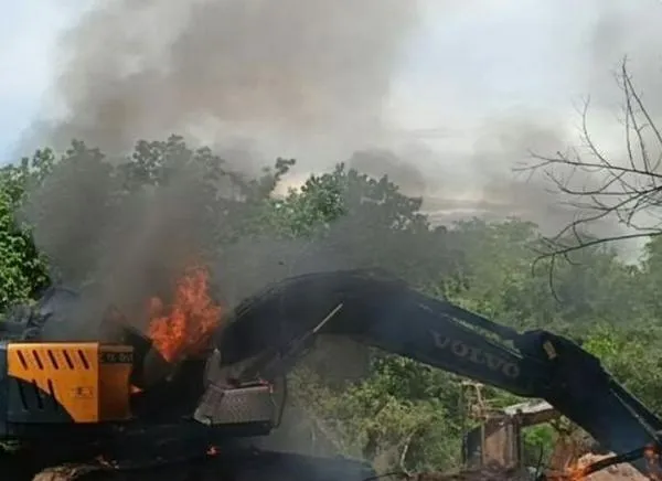 Millonario golpe a la minería ilegal en el Tolima: esto destruyeron