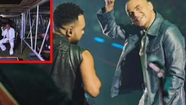 Revelador video muestra lo que pasa bajo tarima antes de cada gran entrada de Silvestre Dangond