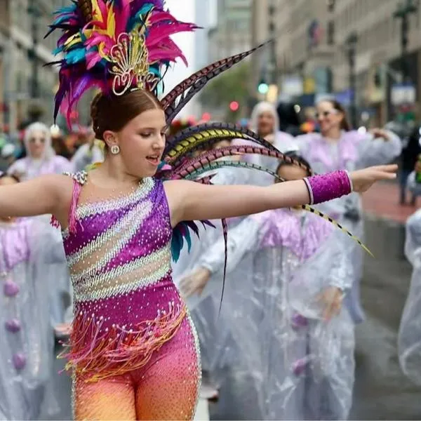 Personajes del Carnaval de Barranquilla se tomaron las calles de Nueva York