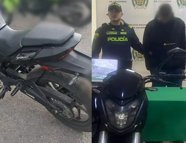 ¡La huida terminó en la ciclorruta! Capturados tras robar un celular de $6 millones 