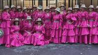 Las Mujeres Francisco El Hombre llevaron el vallenato al Desfile de la Hispanidad en Nueva York