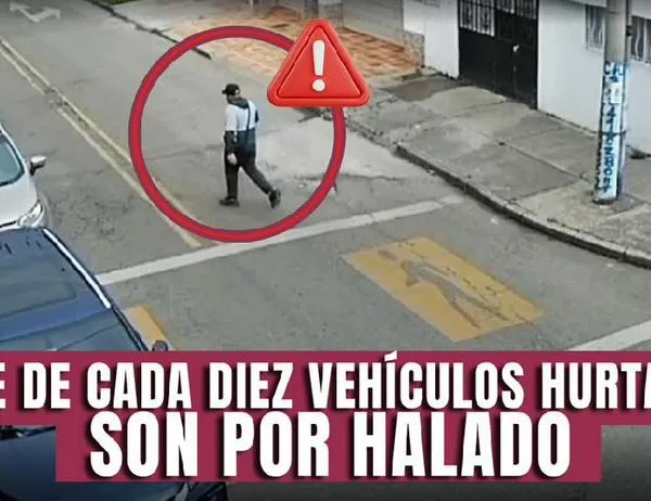 Siete de cada diez vehículos hurtados en Bogotá son por halado: así recuperaron una camioneta 