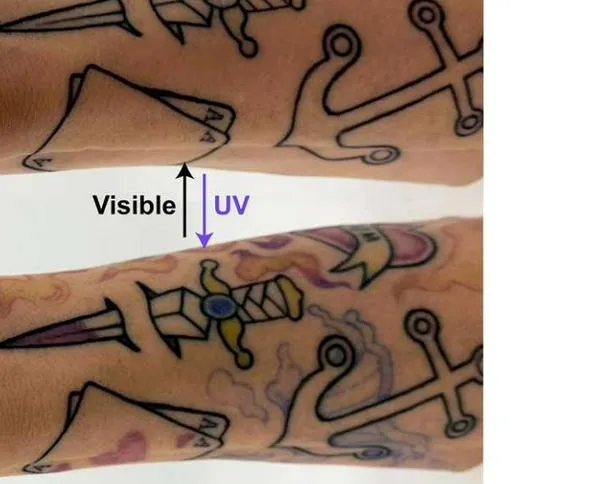 ¿El futuro de los tatuajes? Crean una tinta que permite “activarlos” y desactivarlos” 