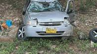 Seis personas y un perro se salvaron de milagro tras aparatoso accidente en la vía San Juan-Valledupar