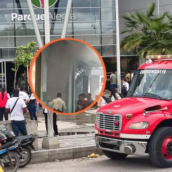 Un conato de incendio registrado antes de la apertura en el centro comercial Parque Alegra de Barranquilla obligó a una evacuación preventiva. 