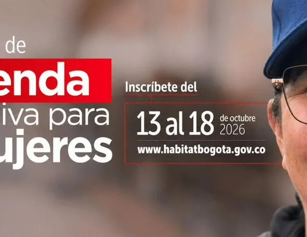 Feria de vivienda exclusiva para mujeres de Bogotá ¡Inscríbete hasta el 18 de octubre del 2026!  