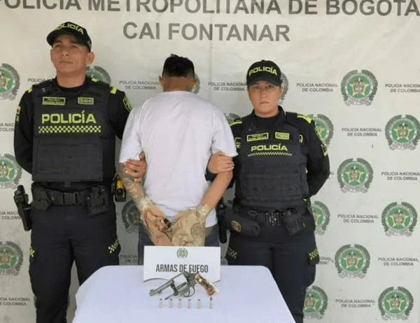 Capturado por herir a su amigo con un revólver e intentar huir por zona boscosa 