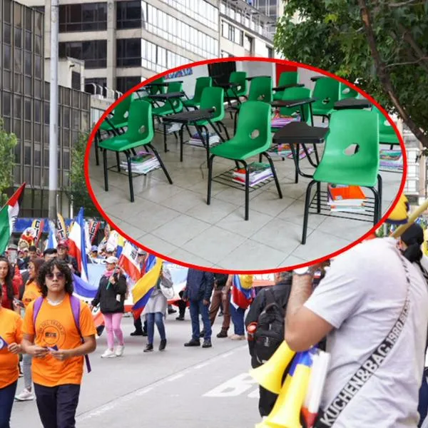 Protestas en Bogotá