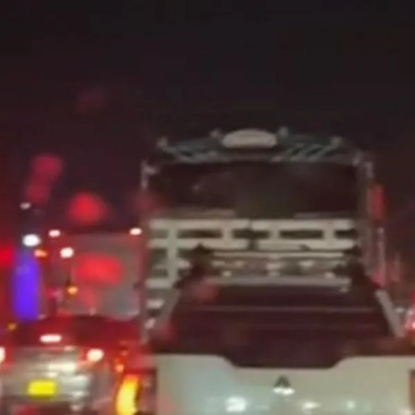 Caos de movilidad en la vía Bogotá-Cota por trancones de dos horas hoy martes