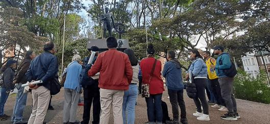 Ciudadanía de Bogotá está invitada al evento "Museo al Park Way" para explorar el patrimonio natural en Teusaquillo