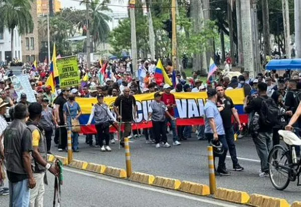 En vivo | Así avanza la jornada de marchas en Cali este miércoles, 14 de octubre