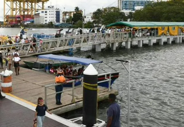 Buenaventura estrenó la primera zona de embarque de su nuevo muelle turístico