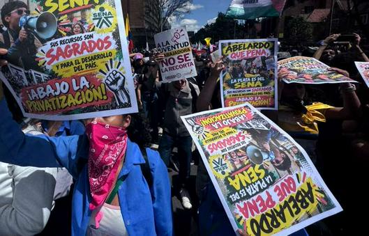Marchas nacionales en Colombia: sindicatos y oposición protestan ante el decreto 1525 sobre derechos de manifestación