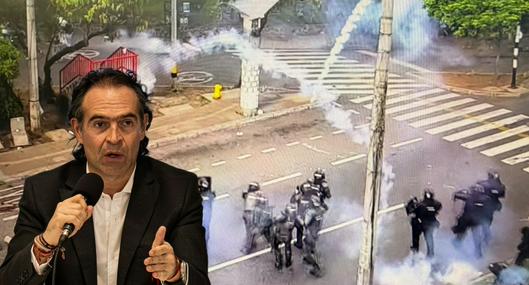 Medellín ordenó intervenir protestas cerca de la U. de Antioquia: 'Fico' explicó la razón