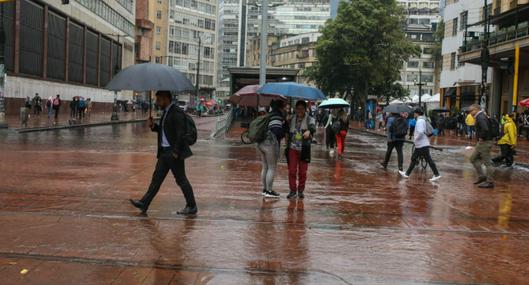 Bogotá no se libra de los aguaceros: Ideam explicó hasta cuándo seguirían las lluvias