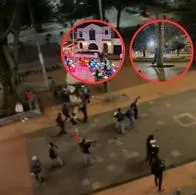 Protestas en Bogotá hoy terminan en disturbios en el centro: videos